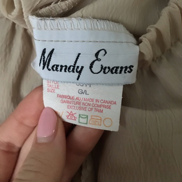 Gorgeous Tan Lightweight Pants - Picture 3 of 3